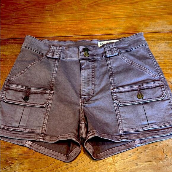 NWOT Pistola Utility Shorts in berry color - Picture 1 of 9